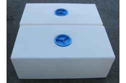 Réservoirs compartimentés blanc de 200L à 1000L